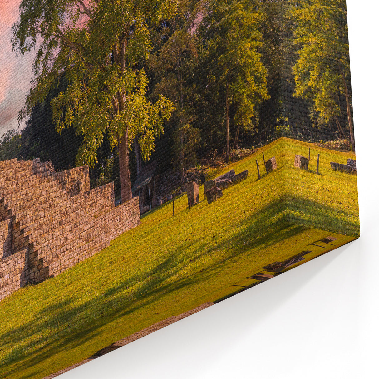 Honduran Sunset Silhouettes - Majestic Mountain Wall Art