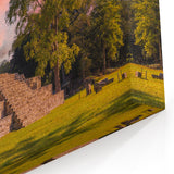 Honduran Sunset Silhouettes - Majestic Mountain Wall Art