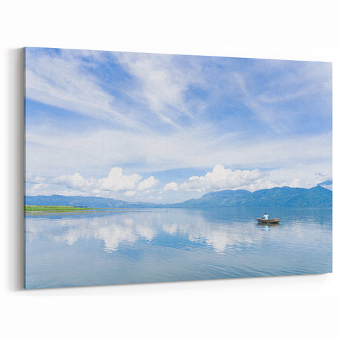 Aerial Coral Reefs of Honduras - Vibrant Ocean Wall Art