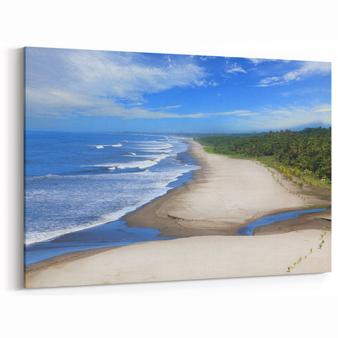 Nicaragua Landscape Art - Scenic Coastal Canvas Prints
