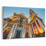 Argentine Church Facade Art - Historic Architecture Print