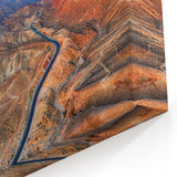 Iraq Wall Art – Mesopotamian Mountain Road Scenic Landscape