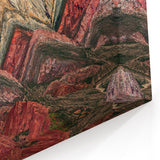 Argentine Mountain Art - Colorful Ridges Panorama