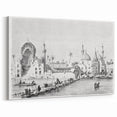 Historical Baghdad Riverfront – Mesopotamian Heritage Wall Art