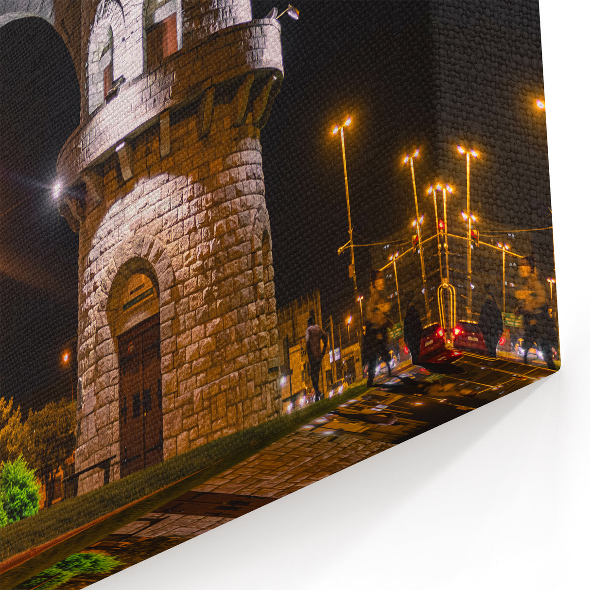 Argentine Heritage Art - Illuminated Historical Gateway