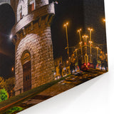 Argentine Heritage Art - Illuminated Historical Gateway