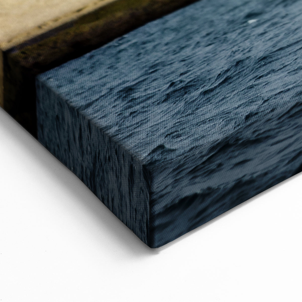 Argentine Coastal Art - Whale Tail and Cliffside View