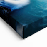 Argentine Waterfall Sunset Art - Cascading Waters at Dusk