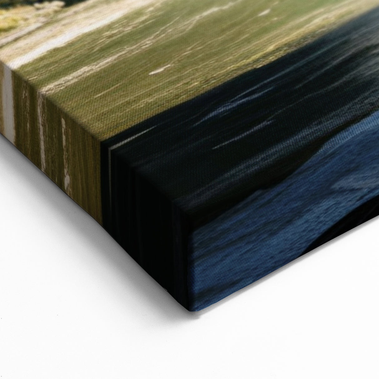 Majestic Argentine Falls Art - Red Cliffs and Cascades