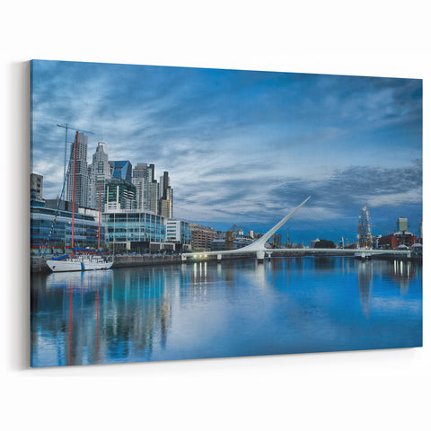 Modern Buenos Aires Cityscape - Premium Canvas Print