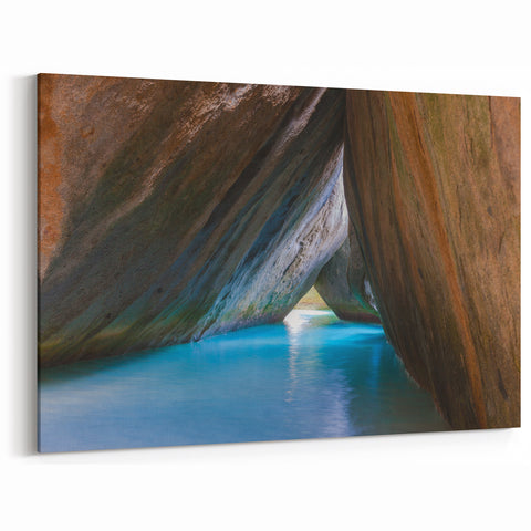 Virgin Islands Canvas Prints - Hidden Cove Art