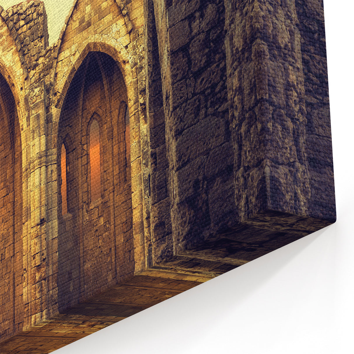 Tropical Gothic Ruins - Virgin Islands Wall Art