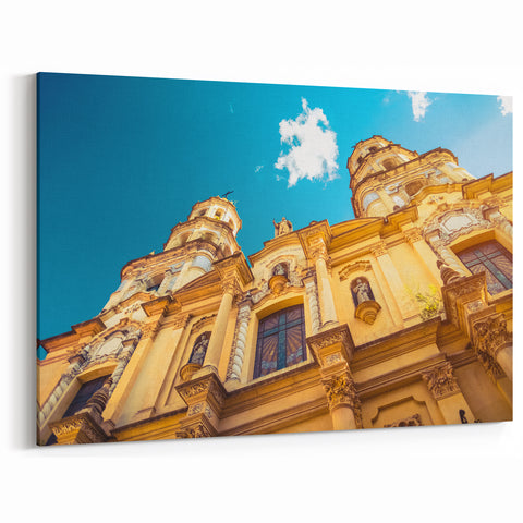 Historic Buenos Aires Architecture - Canvas Art Print
