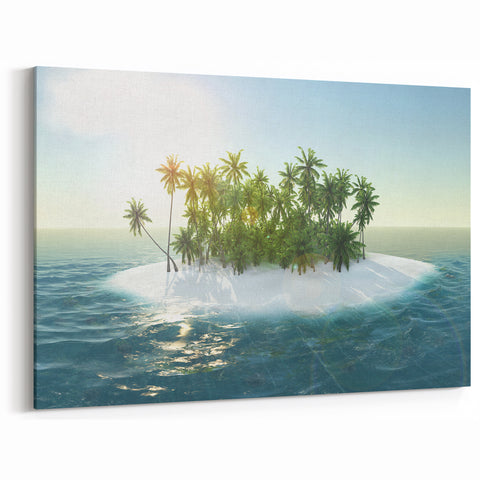 Tropical Beach Art Prints - Virgin Islands Paradise