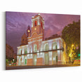 Buenos Aires Historic Church - Illuminated Evening Print