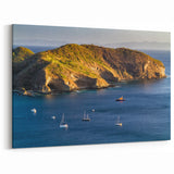 Nicaraguan Coastline View - Serene Ocean Landscape Art