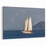 Kingstown Harbor Canvas - Caribbean Wall Art Prints
