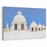Nicaraguan White Architecture - Elegant Dome Canvas Art