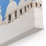 Nicaraguan White Architecture - Elegant Dome Canvas Art