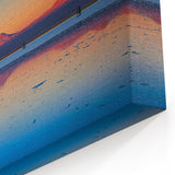 Nicaraguan Sunset Reflections - Tranquil Lake Canvas Art