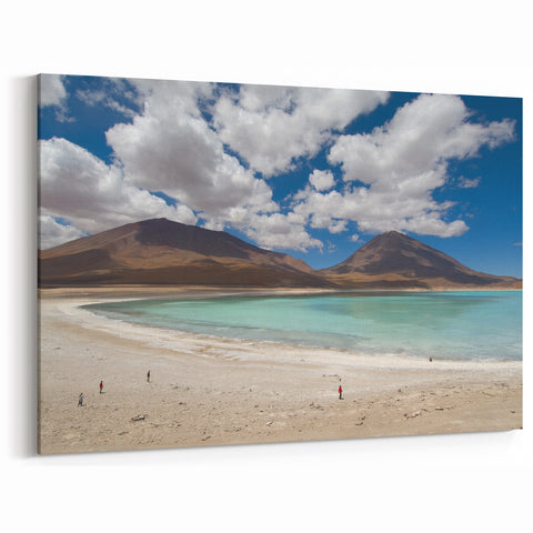 Andes Mountain & Turquoise Lake - Bolivia Wall Art