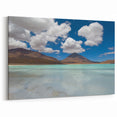 Turquoise Waters & Andes Peaks - Bolivia Landscape