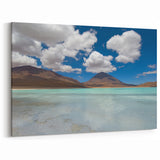 Turquoise Waters & Andes Peaks - Bolivia Landscape