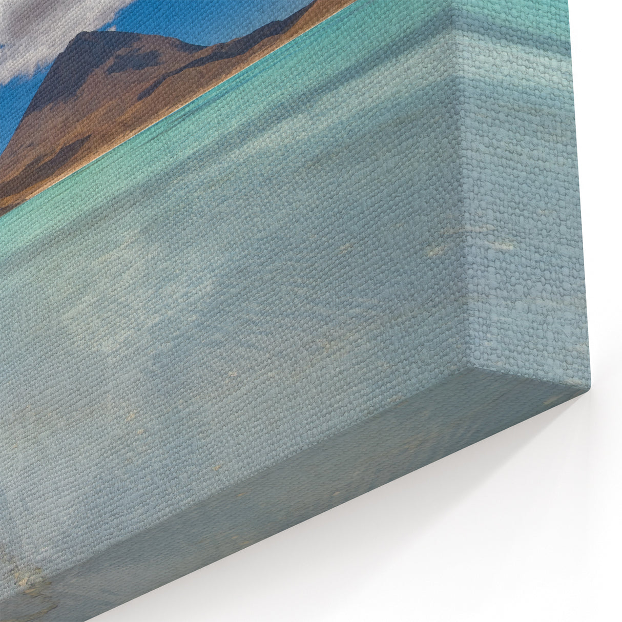 Turquoise Waters & Andes Peaks - Bolivia Landscape