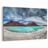Panoramic Andes & Turquoise Lake - Bolivia Wall Art
