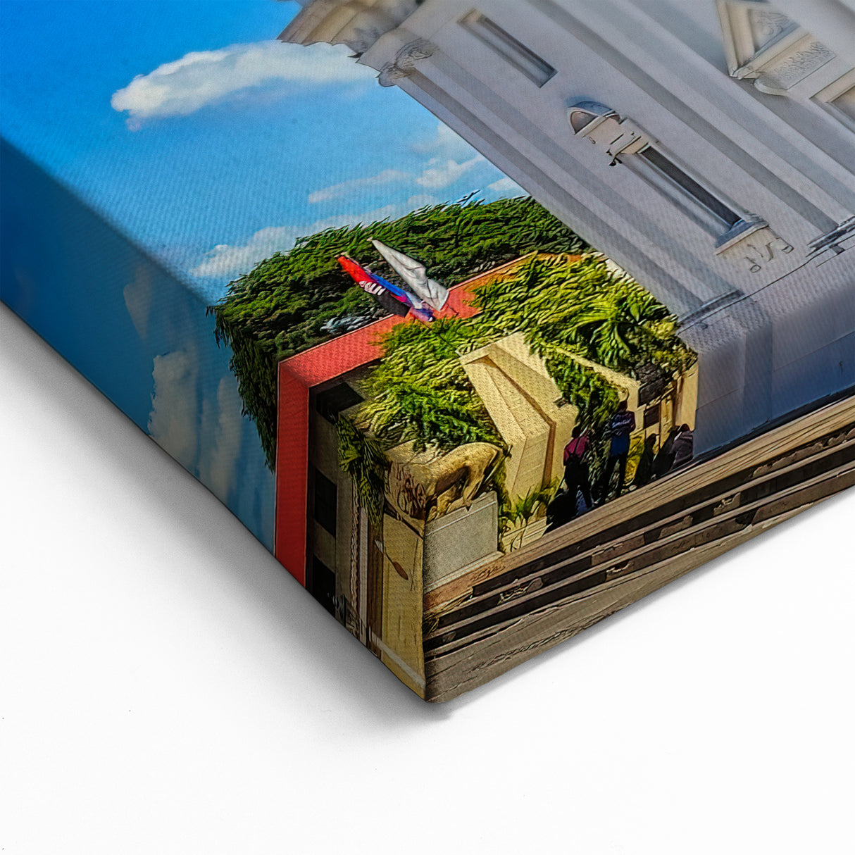 Majestic Nicaraguan Cathedral - Grand Architecture Canvas