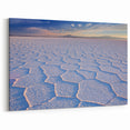 Twilight over Bolivian Salt Flats - Tranquil Wall Art