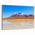 Mirror Lake at Bolivian Andes - Reflective Landscape Art