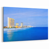 Panama Cityscape Glow - Panama Canvas Prints