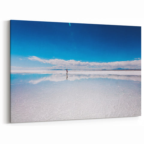 Reflective Salar de Uyuni Wall Art - Bolivia Scenery