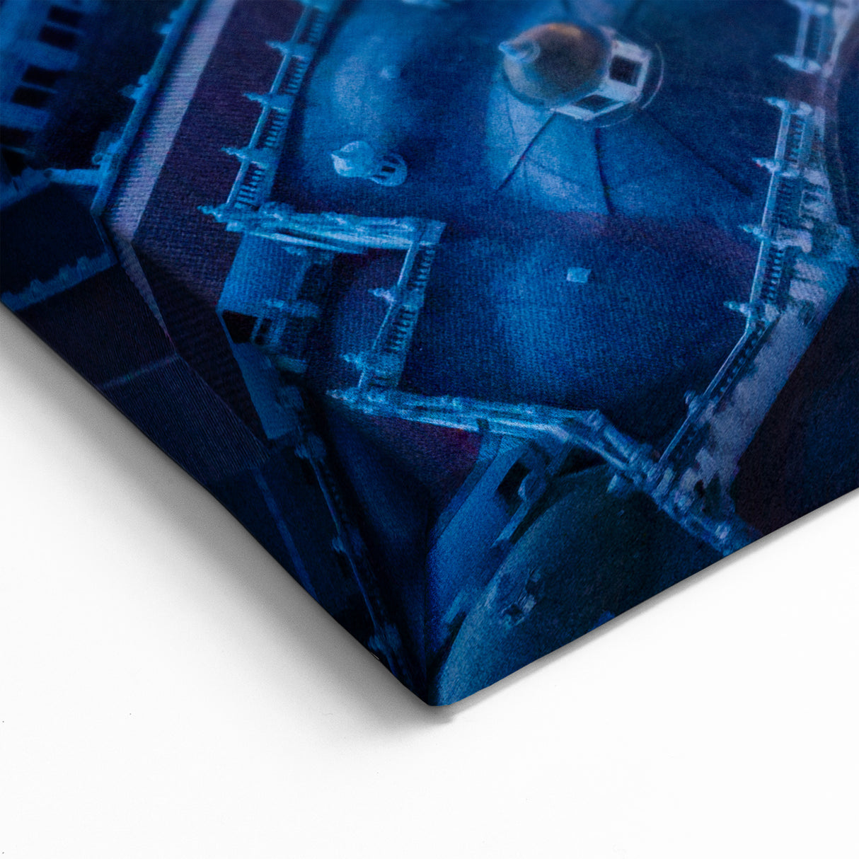 Urban Night Bolivia - Aerial Cityscape Wall Art