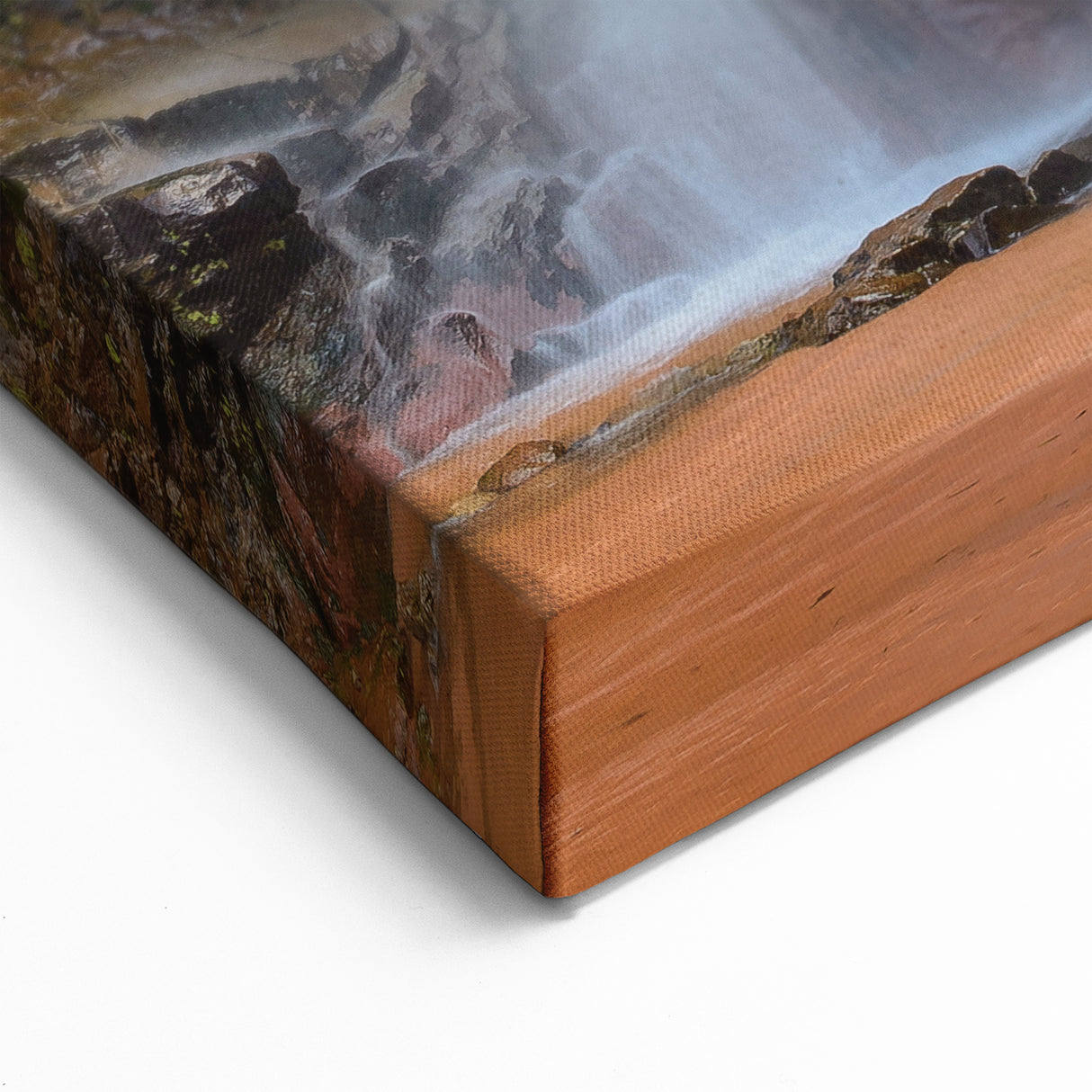 Bolivian Waterfall Art - Nature's Tranquil Beauty