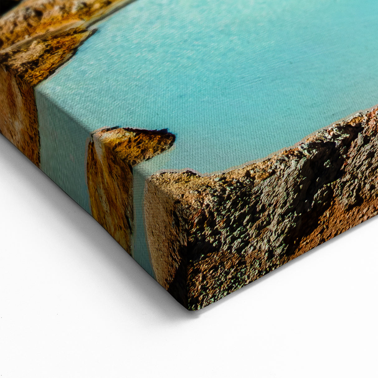 Vivid Geothermal Pools Art - Bolivia Natural Wonders