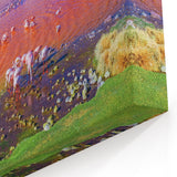 Panoramic Flamingo Lake Art - Colorful Bolivia Landscape