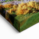 Panoramic Flamingo Lake Art - Colorful Bolivia Landscape