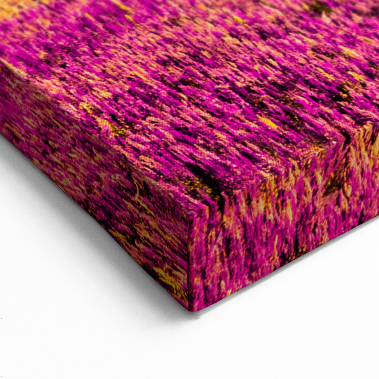 Vibrant Purple Fields Art - Bolivia Mountain View