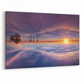 Bolivia Wall Art - Stunning Uyuni Salt Flats Reflection at Sunset