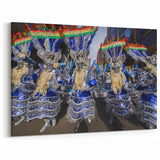 Bolivian Landscape Prints - Oruro Carnival Parade in Vibrant Costumes