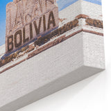 Bolivian Landscape Prints - Dakar Monument in Bolivia's Salt Flats
