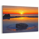Beach and Ocean Wall Art - Sunset Serenity