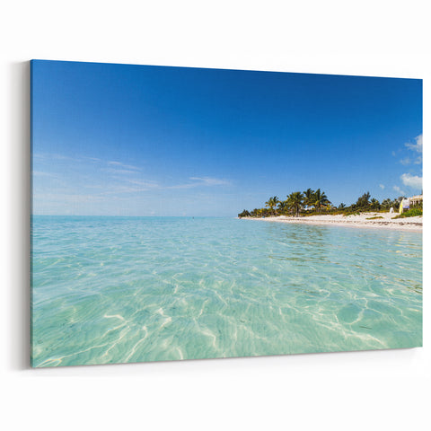 Caribbean Landscape Prints - Coastal Paradise View