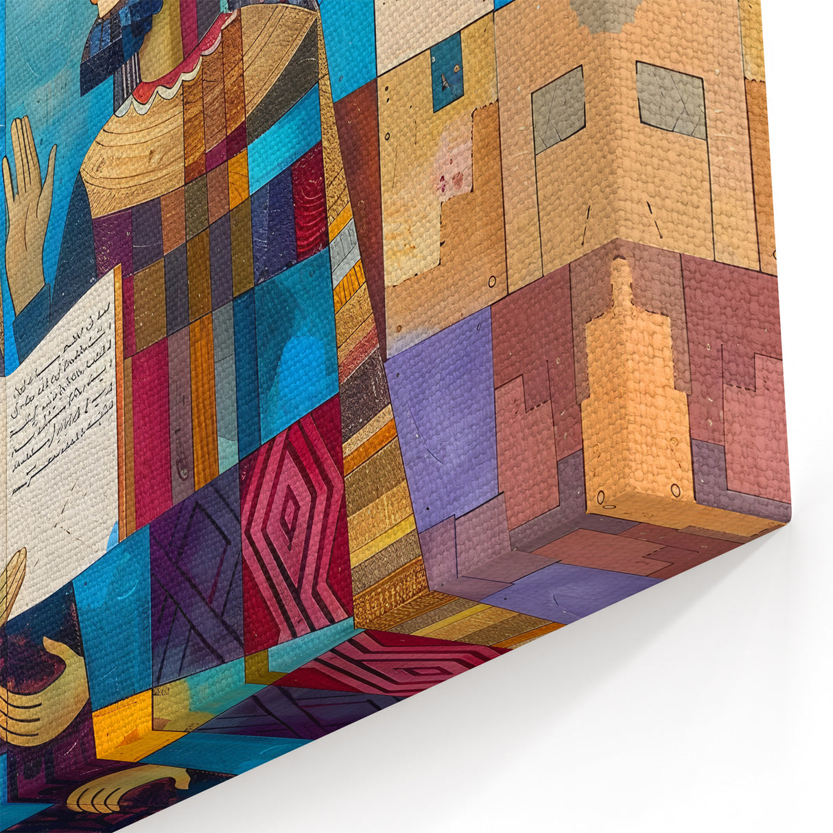 Mesopotamian Royalty – Colorful Historical Figures Wall Art