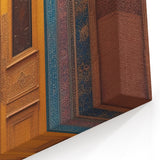 Golden Mesopotamian Door – Ornate Middle Eastern Wall Art