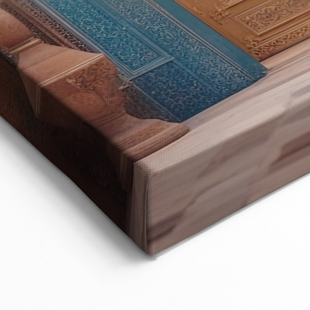 Golden Mesopotamian Door – Ornate Middle Eastern Wall Art