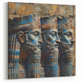 Ancient Kings of Mesopotamia – Regal Historical Relief Wall Art