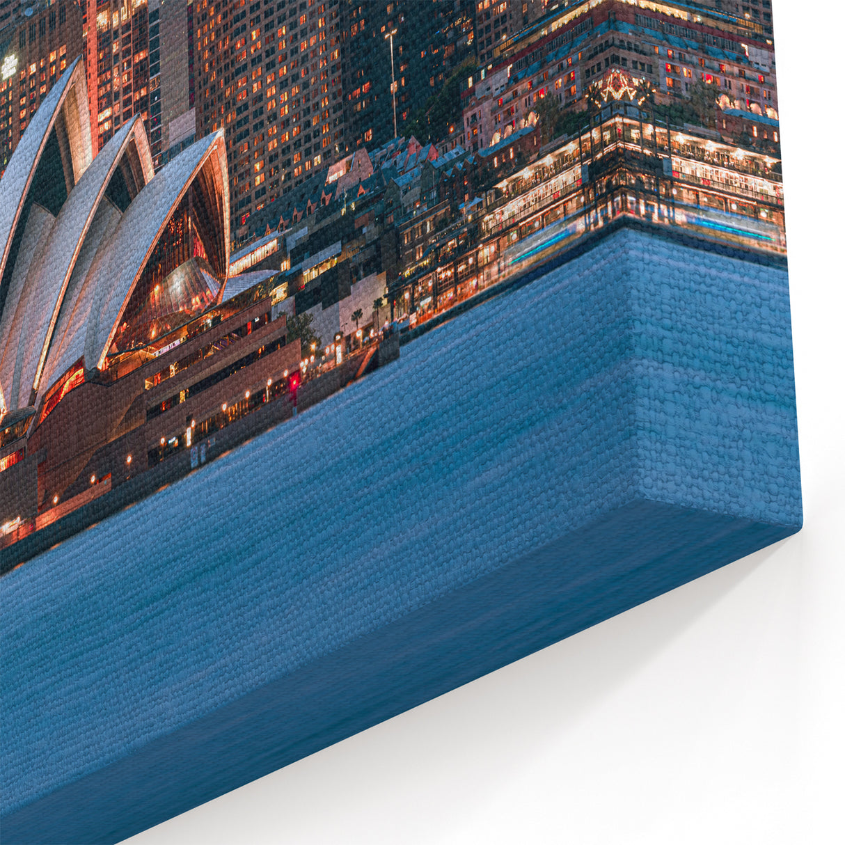 Sydney Skyline Canvas - Urban Sunset Artwork